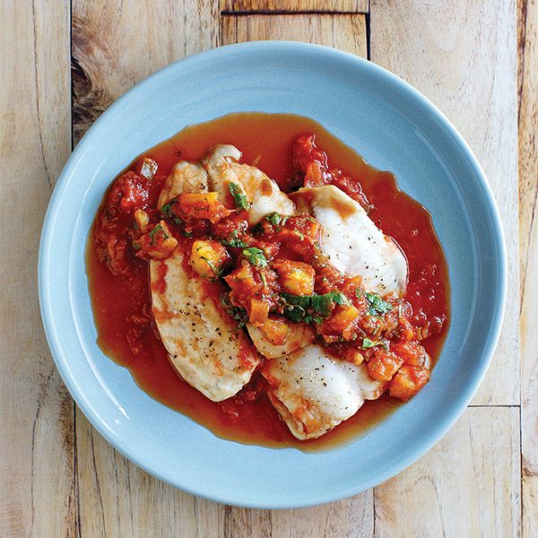 Tilapia with Pineapple Salsa - Instant Pot